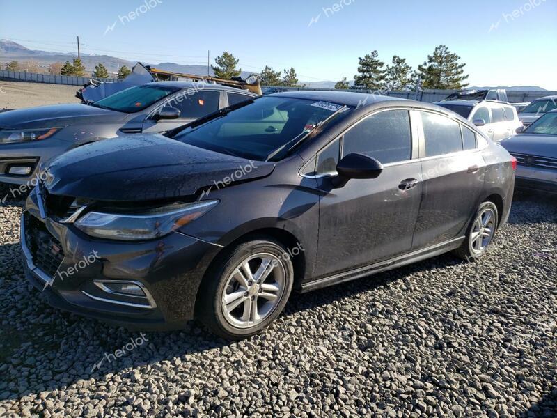 CHEVROLET CRUZE LT 2017 black  gas 1G1BE5SM1H7142778 photo #1