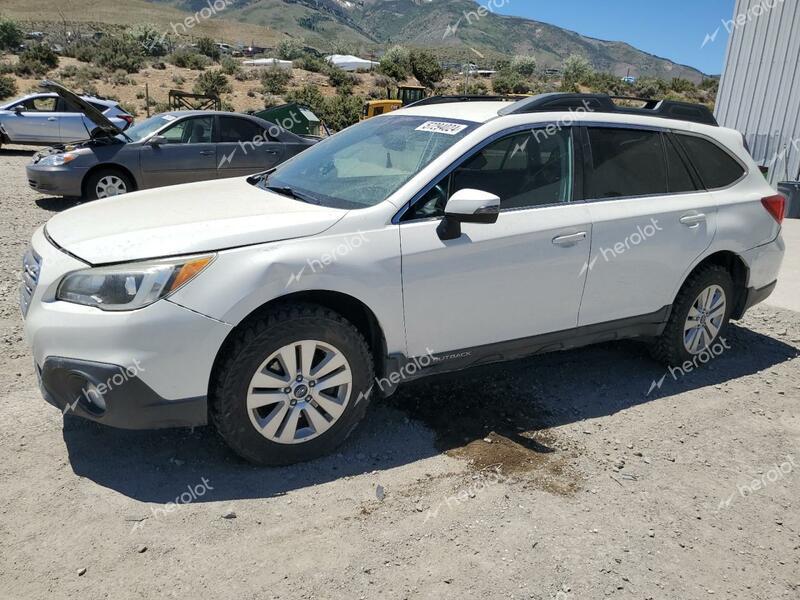 SUBARU OUTBACK 2. 2015 white 4dr spor gas 4S4BSAFC7F3318050 photo #1