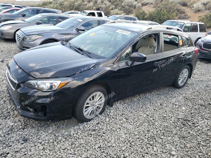 SUBARU IMPREZA PR 2018 black  gas 4S3GTAB65J3746361 photo #1