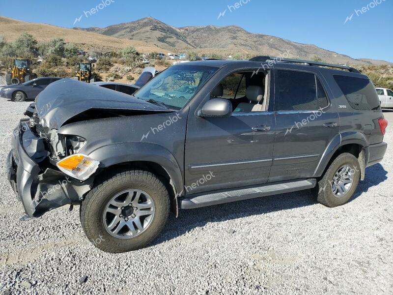 TOYOTA SEQUOIA SR 2005 gray 4dr spor gas 5TDBT44A85S254635 photo #1