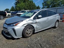 TOYOTA PRIUS NIGH 2022 silver  hybrid engine JTDKAMFUXN3160433 photo #2