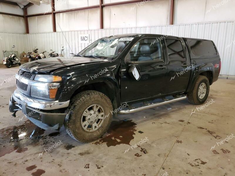 CHEVROLET COLORADO 2007 black  gas 1GCDT13E178130080 photo #1