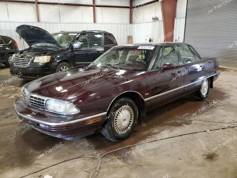 OLDSMOBILE 98 REGENCY 1995 burgundy  gas 1G3CX52K5S4311522 photo #1