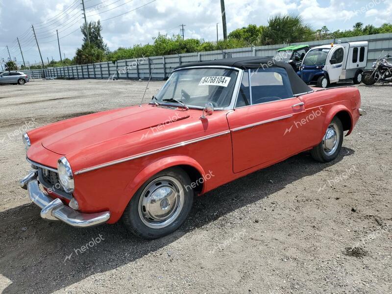 FIAT SPIDER 1965 red   118H039439 photo #1