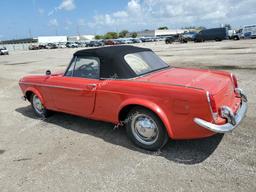 FIAT SPIDER 1965 red   118H039439 photo #3