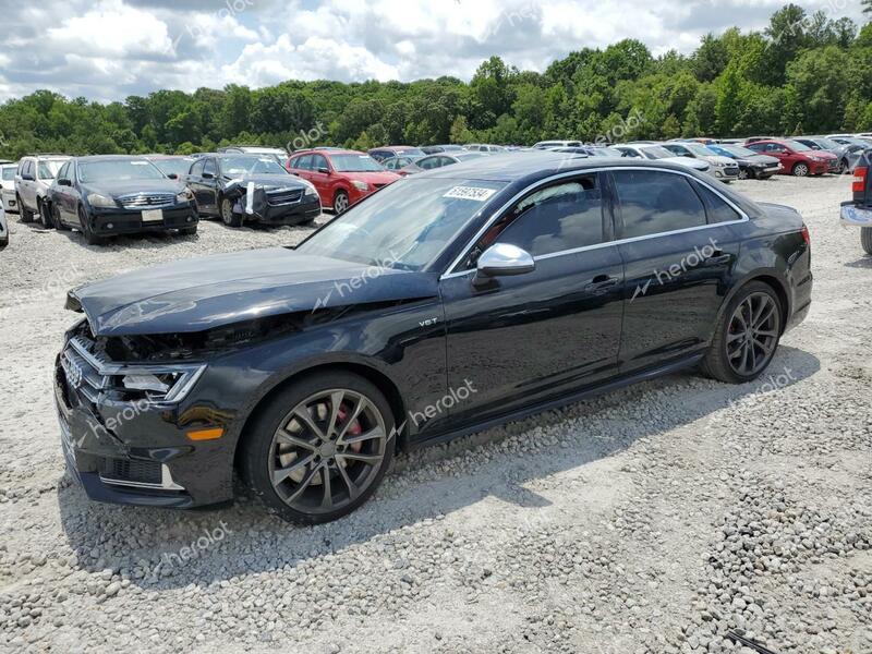 AUDI S4 PREMIUM 2018 black  gas WAUB4AF40JA003938 photo #1