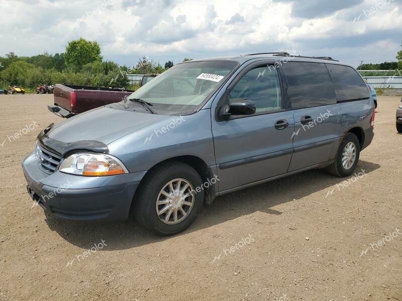 FORD WINDSTAR L 2000 blue  gas 2FMZA5141YBA05913 photo #1