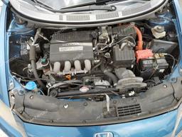 HONDA CR-Z 2014 blue hatchbac hybrid engine JHMZF1D46ES001897 photo #4