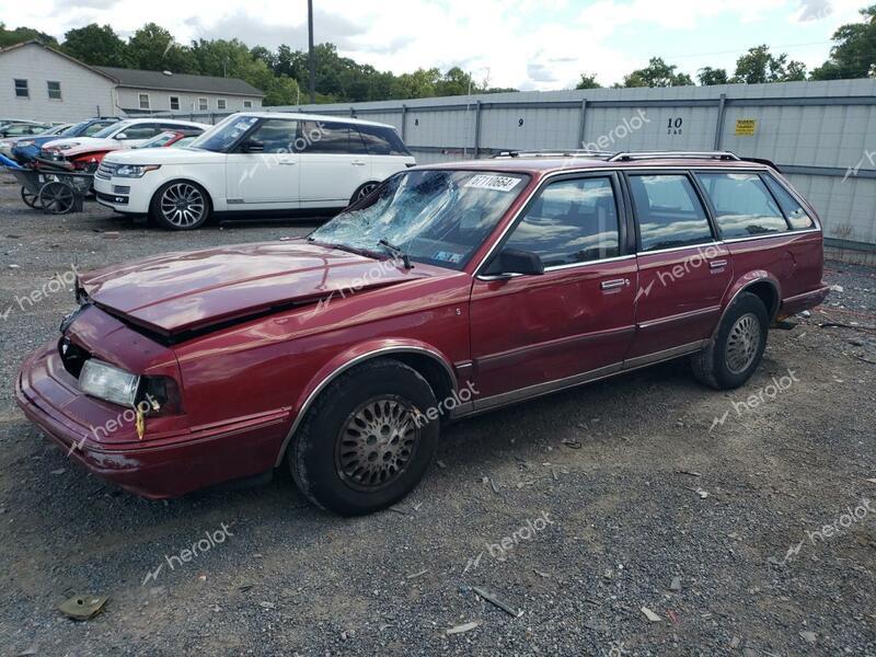 OLDSMOBILE CUTLASS CR 1993 red  gas 1G3AJ85N5P6315629 photo #1