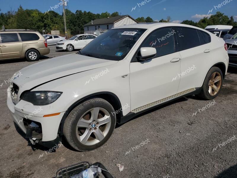 BMW X6 XDRIVE3 2013 white 4dr spor gas 5UXFG2C50DL783624 photo #1