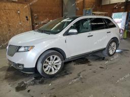 LINCOLN MKX 2013 white  gas 2LMDJ8JK6DBL36849 photo #2