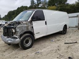 CHEVROLET EXPRESS G3 2002 white extended gas 1GCHG39R721246039 photo #2