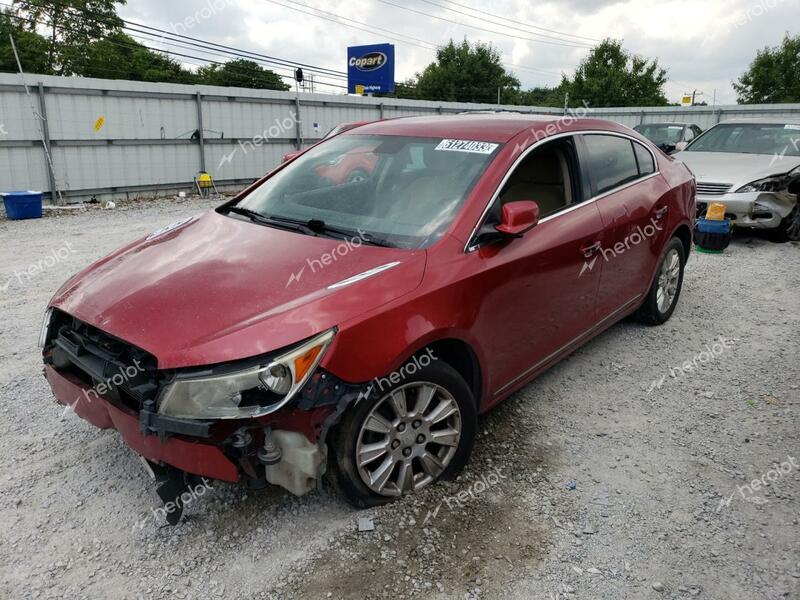 BUICK LACROSSE 2013 red sedan 4d gas 1G4GA5ER6DF199490 photo #1