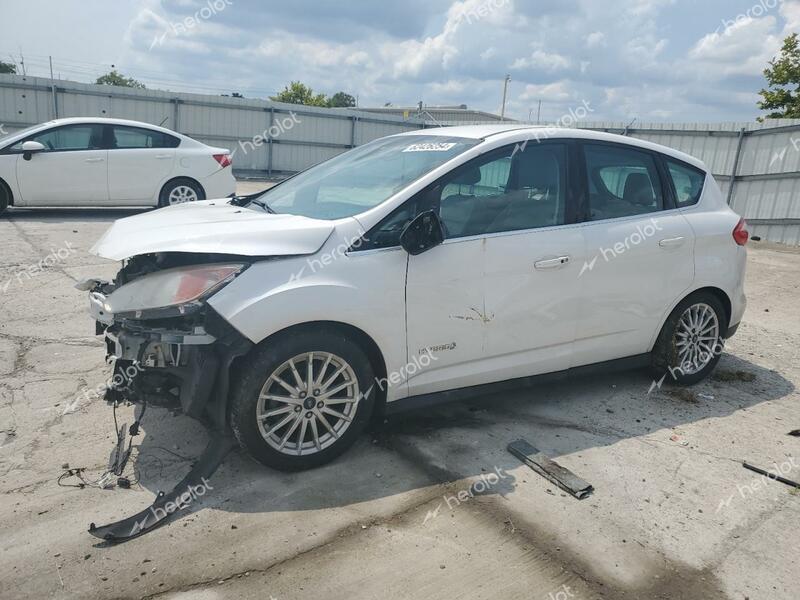 FORD C-MAX SEL 2013 white  hybrid engine 1FADP5BU4DL531772 photo #1