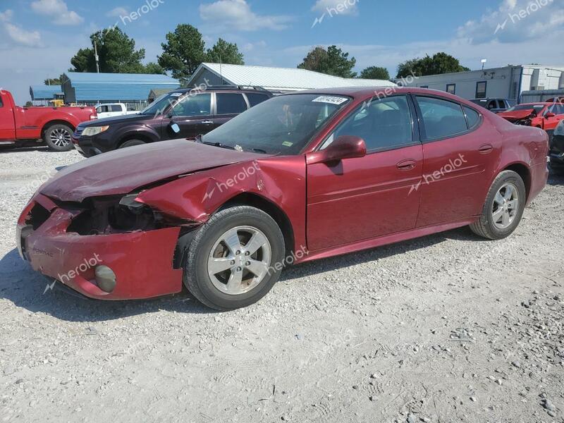 PONTIAC GRAND PRIX 2008 maroon  gas 2G2WP552281164190 photo #1