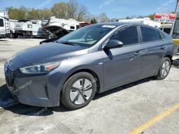 HYUNDAI IONIQ BLUE 2018 gray  hybrid engine KMHC65LC7JU065013 photo #2