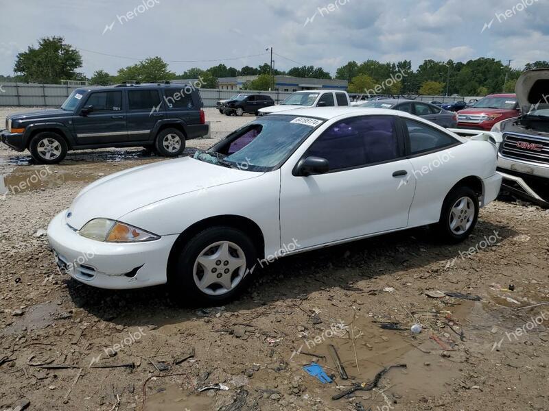 CHEVROLET CAVALIER 2001 white  gas 1G1JC124717286903 photo #1