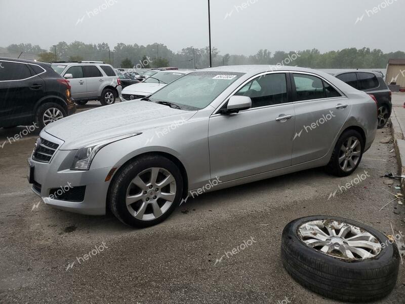 CADILLAC ATS 2014 silver  gas 1G6AG5RXXE0103143 photo #1