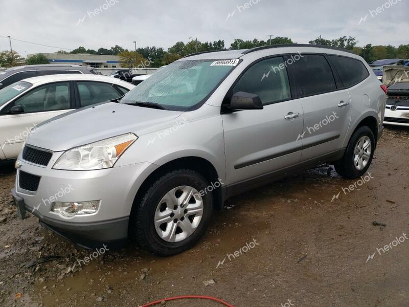 CHEVROLET TRAVERSE L 2012 silver  gas 1GNKREED6CJ393063 photo #1