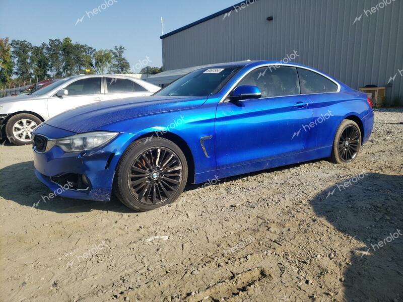 BMW 428 XI 2014 blue coupe gas WBA3N9C50EF720300 photo #1