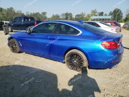 BMW 428 XI 2014 blue coupe gas WBA3N9C50EF720300 photo #3