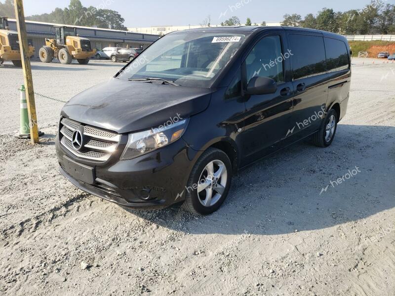 MERCEDES-BENZ METRIS 2018 black  gas WD4PG2EE6J3491982 photo #1