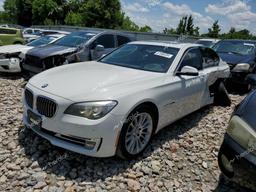 BMW 740 LXI 2013 white sedan 4d gas WBAYF4C58DD127459 photo #2