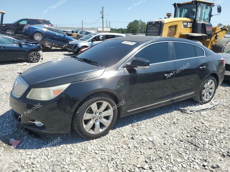 BUICK LACROSSE P 2012 black  gas 1G4GD5E33CF120939 photo #1