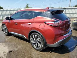 NISSAN MURANO S 2017 red  gas 5N1AZ2MG3HN137781 photo #3