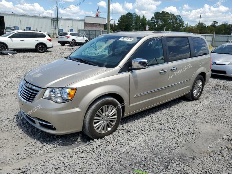 CHRYSLER TOWN & COU 2015 beige  flexible fuel 2C4RC1JG4FR698952 photo #1