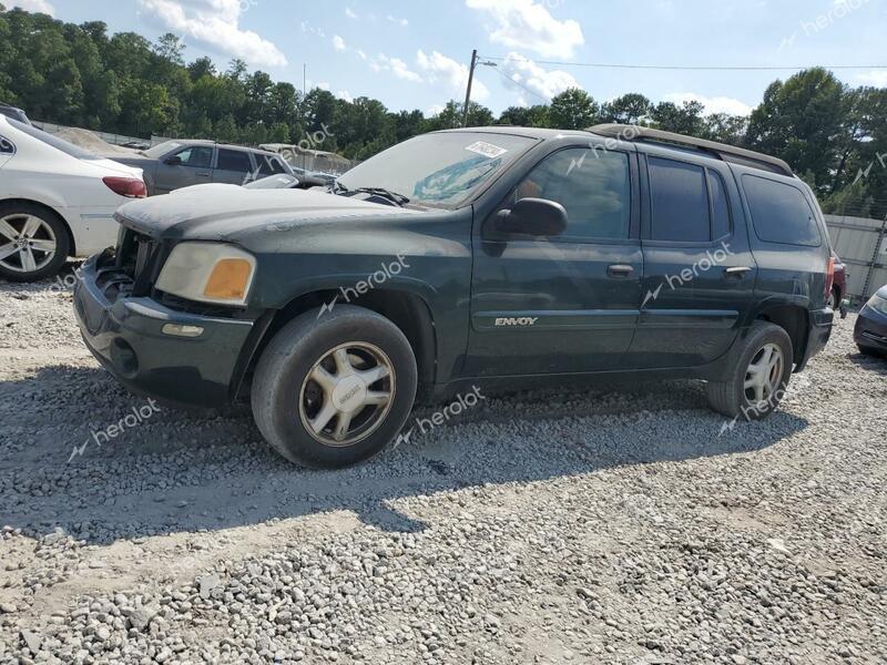 GMC ENVOY XL 2004 green  gas 1GKES16S446234180 photo #1