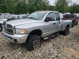 DODGE RAM 2500 S 2005 silver crew pic gas 3D7KS28D15G729574 photo #2