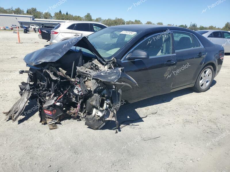 CHEVROLET MALIBU LS 2011 black  gas 1G1ZB5E14BF339644 photo #1