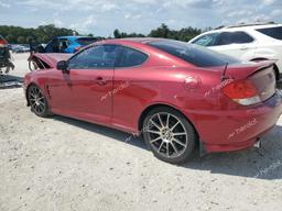 HYUNDAI TIBURON GT 2005 red  gas KMHHN65FX5U158149 photo #3