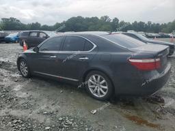 LEXUS LS 460 2009 gray  gas JTHBL46F695085234 photo #3