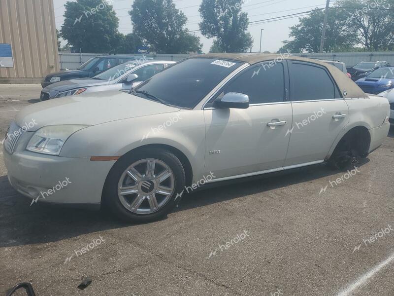 MERCURY SABLE PREM 2008 tan  gas 1MEHM42W38G607835 photo #1