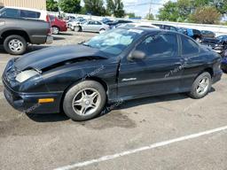 PONTIAC SUNFIRE SE 2001 black coupe gas 1G2JB124417223966 photo #2