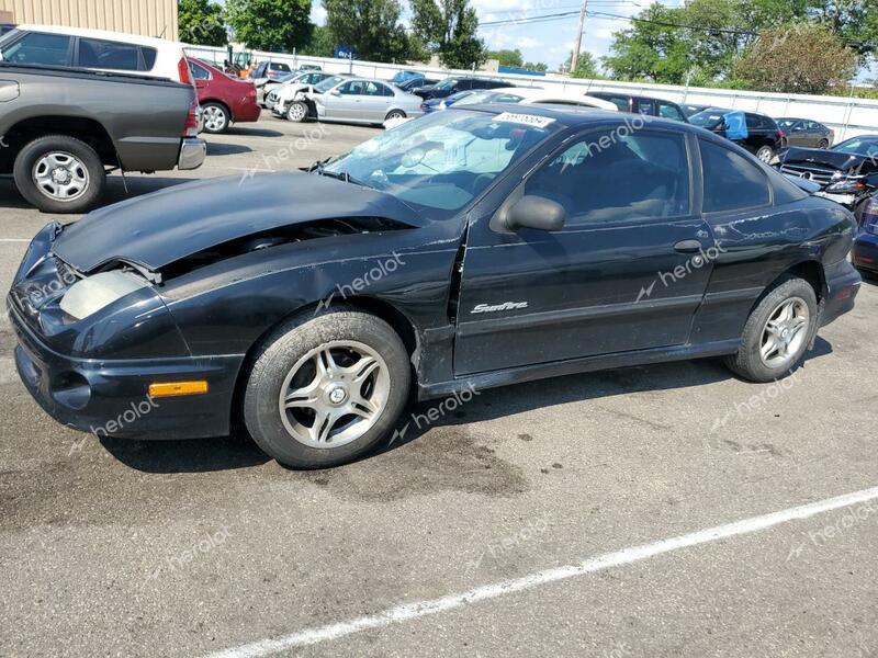 PONTIAC SUNFIRE SE 2001 black coupe gas 1G2JB124417223966 photo #1