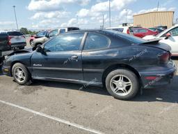 PONTIAC SUNFIRE SE 2001 black coupe gas 1G2JB124417223966 photo #3