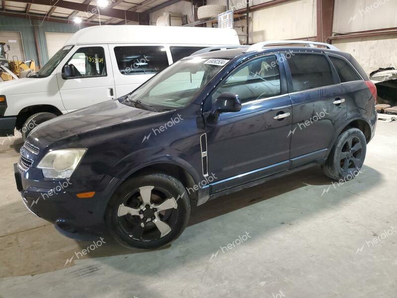 CHEVROLET CAPTIVA LT 2014 blue  flexible fuel 3GNAL4EK1ES625804 photo #1