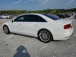 AUDI A8 L QUATT 2011 white sedan 4d gas WAURVAFD2BN021900 photo #3