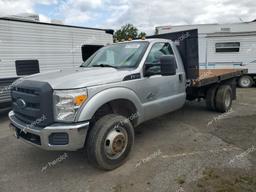 FORD F350 SUPER 2016 silver chassis diesel 1FDRF3HT3GEC53974 photo #2