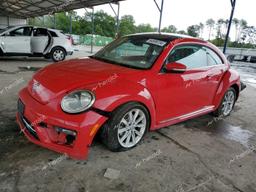 VOLKSWAGEN BEETLE SE 2019 red  gas 3VWJD7AT2KM720858 photo #2