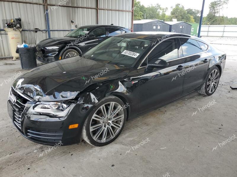 AUDI A7 PRESTIG 2012 black  gas WAUSGAFC4CN013057 photo #1