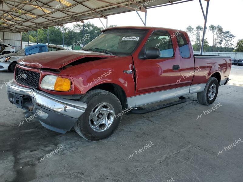 FORD F-150 HERI 2004 red  gas 2FTRX17274CA21152 photo #1