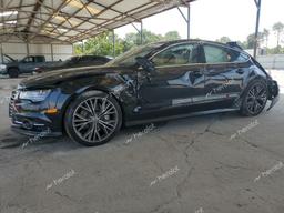 AUDI A7 PRESTIG 2017 black  gas WAU22AFC2HN022457 photo #2