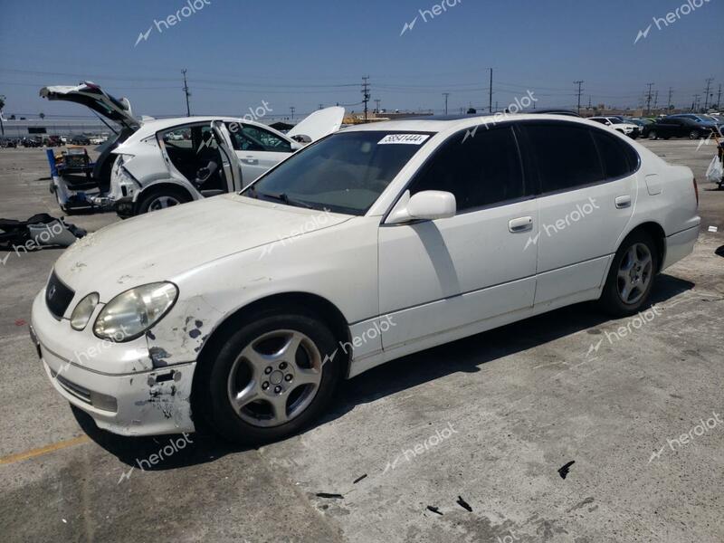 LEXUS GS 300 2000 white  gas JT8BD68S4Y0102949 photo #1