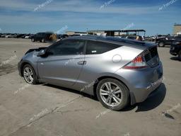 HONDA CR-Z EX 2011 gray hatchbac hybrid engine JHMZF1D63BS004656 photo #3