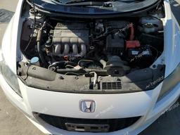 HONDA CR-Z 2015 white  hybrid engine JHMZF1D46FS002923 photo #4