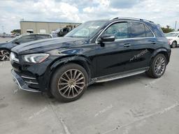 MERCEDES-BENZ GLE 350 4M 2021 black  gas 4JGFB4KB5MA491283 photo #2